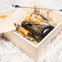 Load image into Gallery viewer, Wooden Box with Clear Acrylic Glass Sliding Cover
