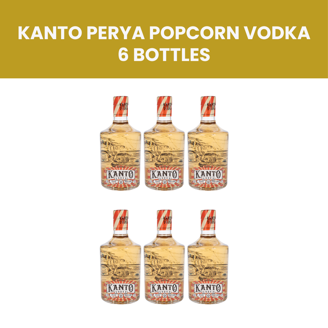 Kanto Perya Popcorn Vodka - 6 Bottles