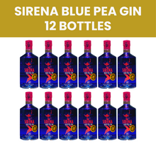 Load image into Gallery viewer, Sirena Blue Pea Gin - 12 Pack
