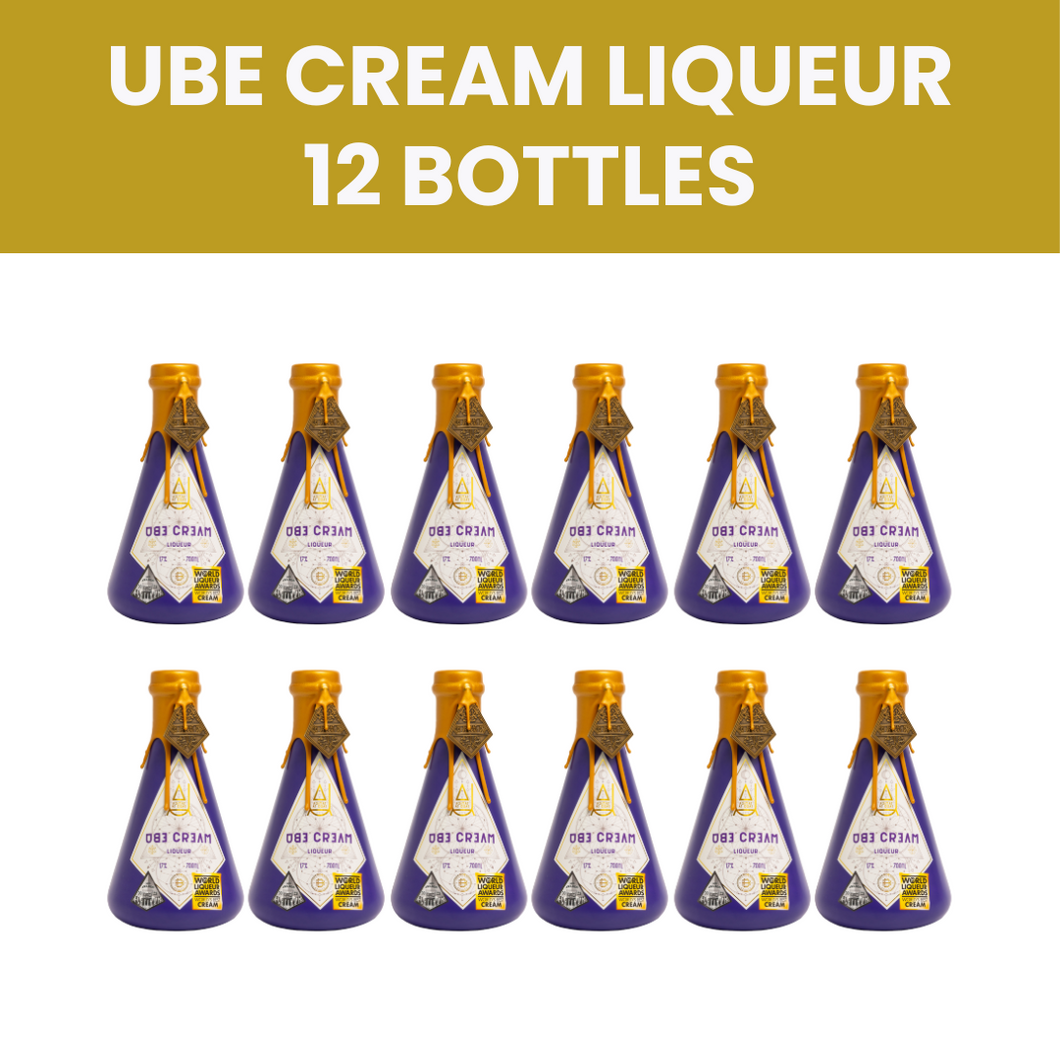 Ube Cream Liqueur - 12 Bottles | Destileria Barako