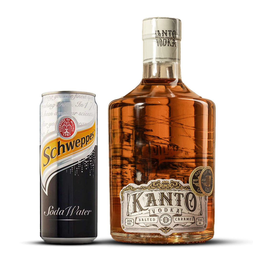 Kanto Vodka | Salted Caramel | HOME office Combo