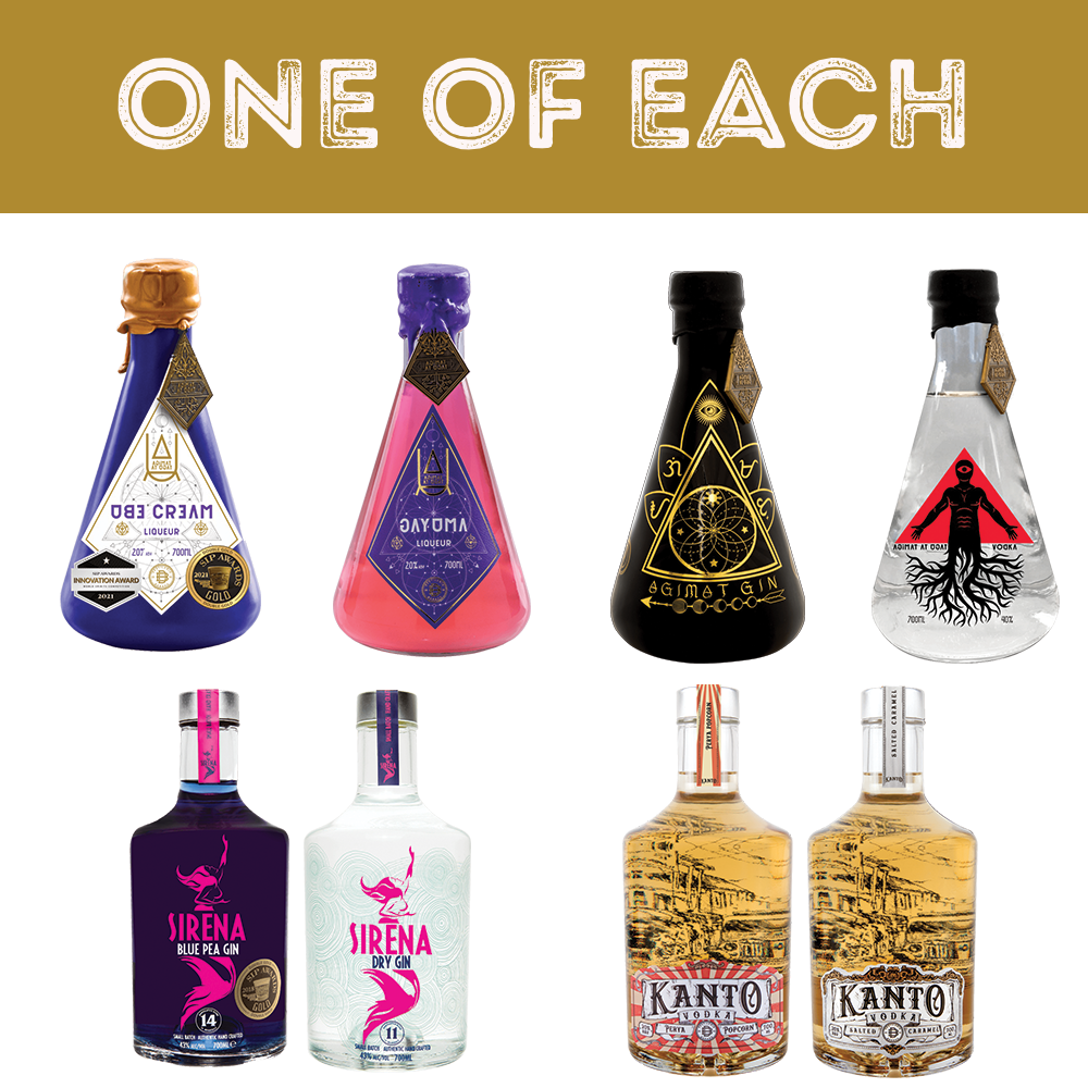 One Of Each Pack- Cocktail Mix 8x Bottles