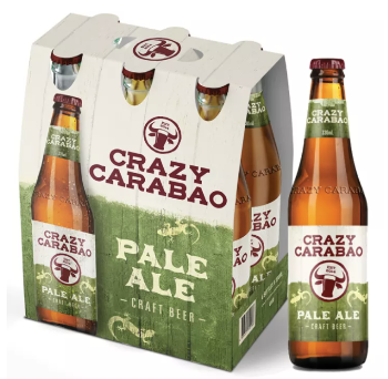 Crazy Carabao Pale Ale 330ml -  CASE OF 24 Bottles