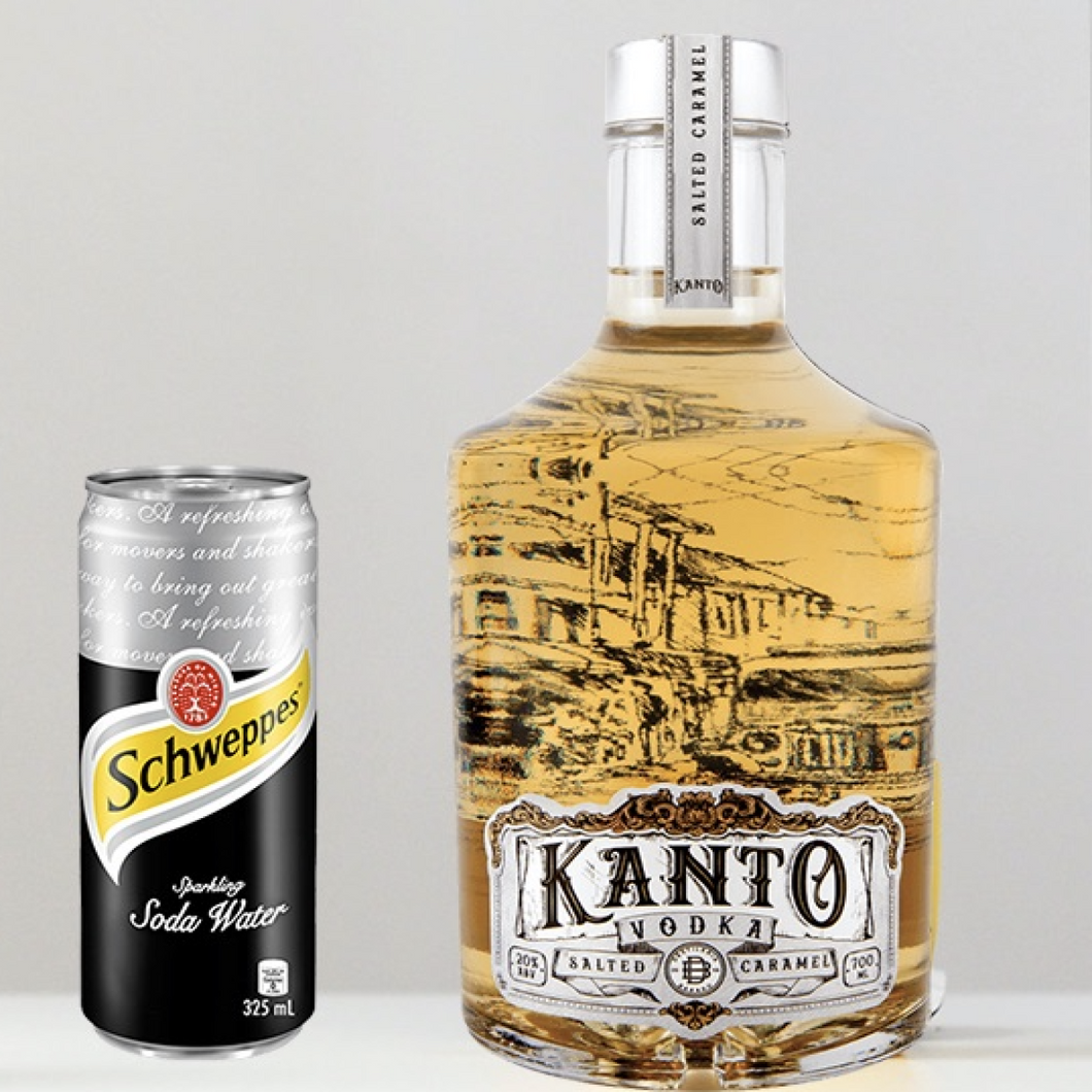 Kanto Vodka | Salted Caramel | HOME office Combo